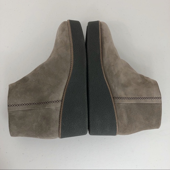 Aquatalia Made in Italy Brown Ankle Boots Sz 9.5 - Picture 4 of 8